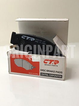 لنت ترمز عقب CTR مدل CKKH-32N مناسب برای هیوندای سانتافه ، سانگ یانگ رکستون و کایرون — تصویر ۲