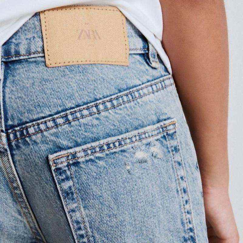شلوار بچه گانه جین زاپدار برند ZARA — تصویر ۵