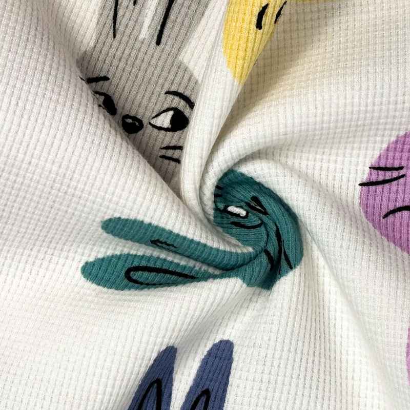 ست بلوز شلوار راحتی بچگانه طرح خرگوش — تصویر ۶