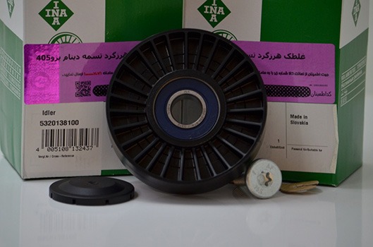 غلطک هرزگرد دینام INA مناسب برای پژو 405 — تصویر ۳