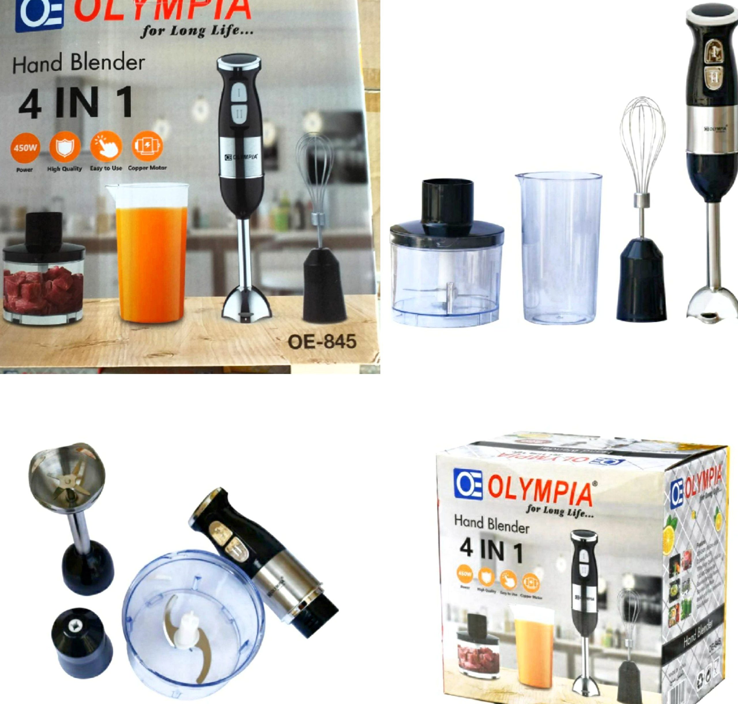گوشت کوب برقی چند کاره المپیا مدل OE-845 — تصویر ۳