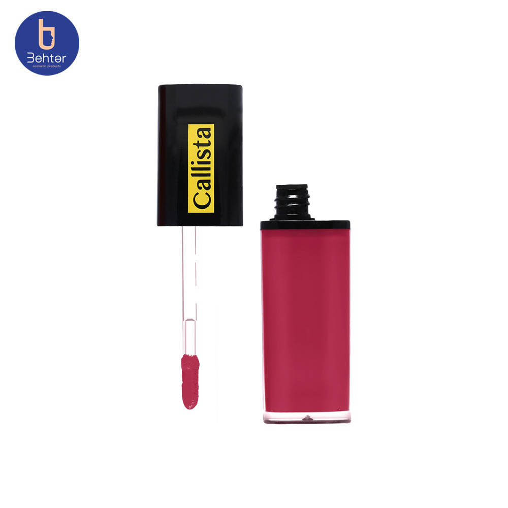رژ لب مایع ویوید شاین کالیستا شماره34 Callista Vivid Shine Liquid Lipstick No34 — تصویر ۲