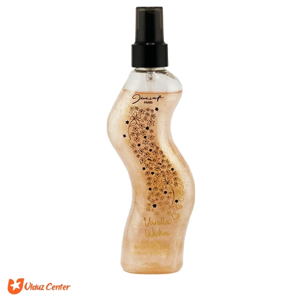 بادی اسپلش شاین دار ژک ساف پاریس مدل Vanilla Wishes حجم 200میل