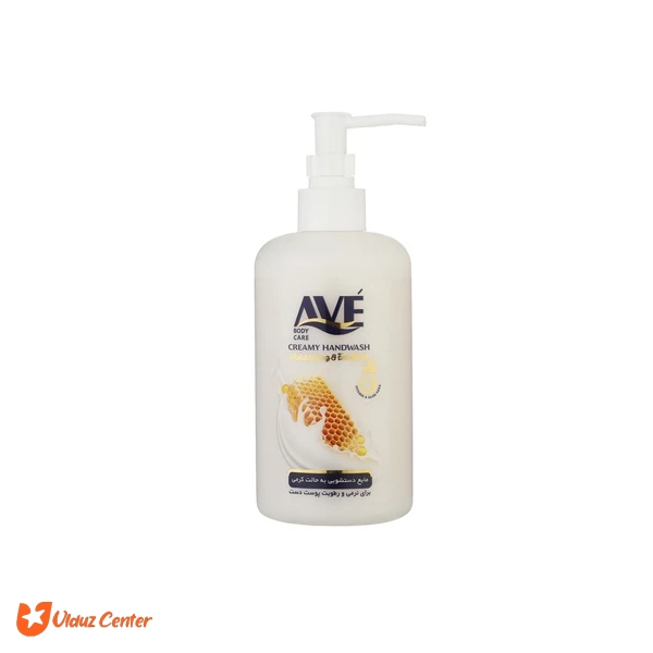 مایع دستشویی کرمی اوه با رایحه شیر و عسل 450 گرم