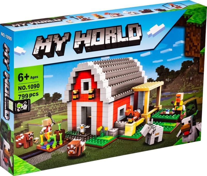 لگو ماینکرافت مدل MY WORLD کد 1090