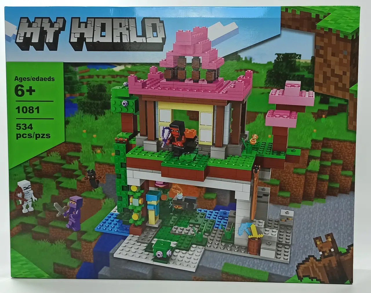 لگو ماینکرافت مدل MY WORLD کد 1081 — تصویر ۳