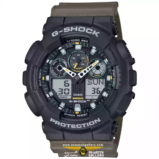 ساعت کاسیو جی شاک مدل GA-100TU-1A3DR