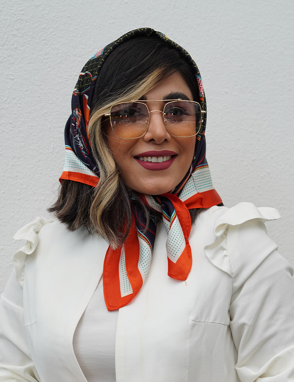 مینی اسکارف ساتن ابریشم طرح کالسکه سیندلا مارین