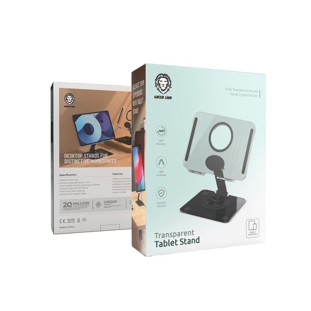 نگهدارنده گوشی رو میزی transparent گرین لاین — تصویر ۳