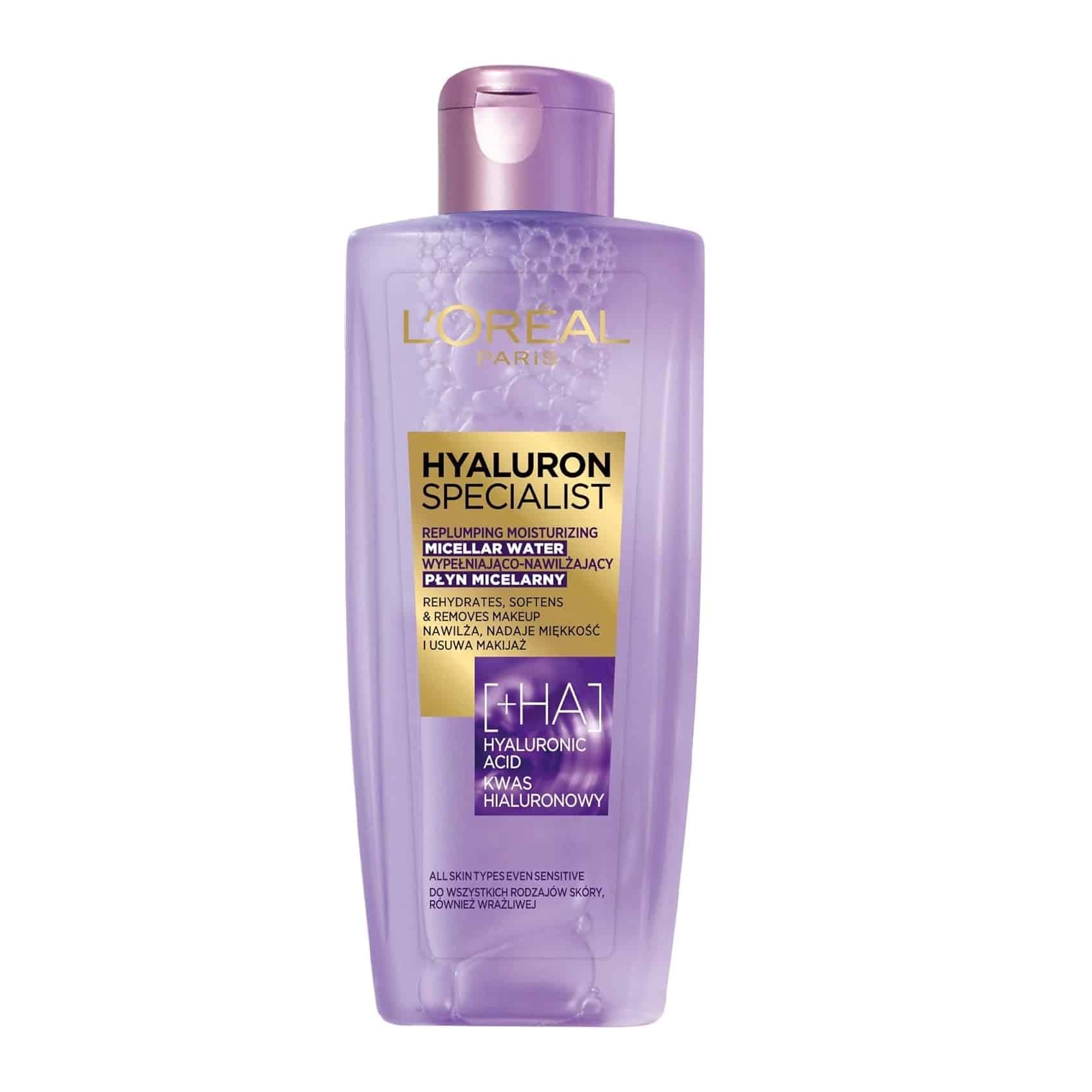 محلول پاک کننده آرایش Hyaluron Specialist Micellar Water لورآل