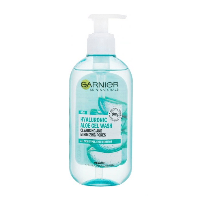 ژل شستشو صورت Hyaluronic Aloe Cleanse گارنیر