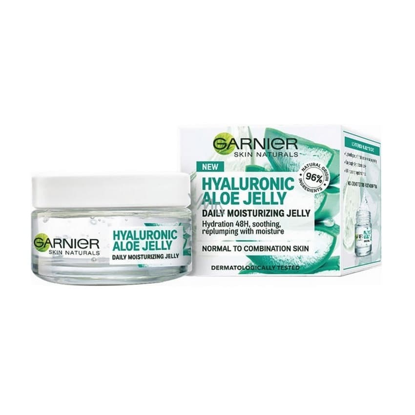 ژل آبرسان پوست گارنیر مدل HA Aloe حجم 50 میلی لیتر — تصویر ۲