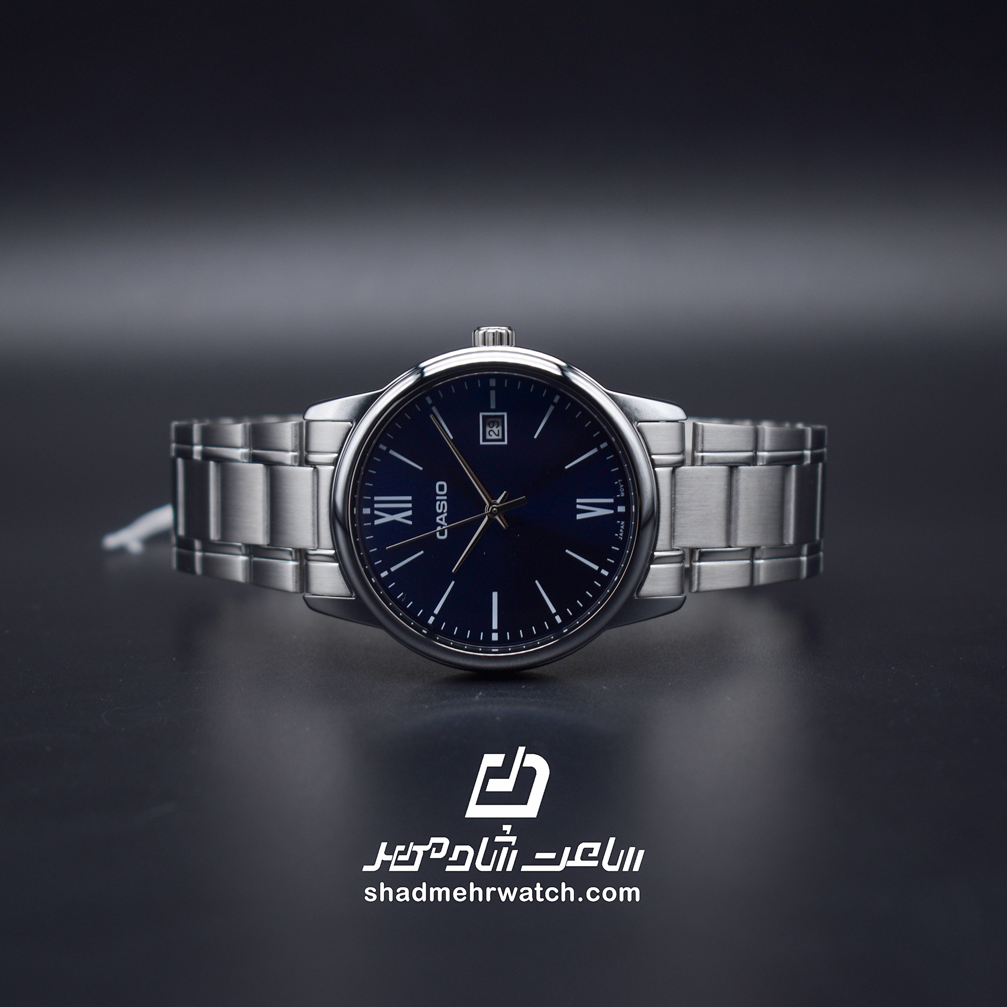 ساعت مچی مردانه کاسیو (Casio) MTP-V002D-2B3 — تصویر ۳