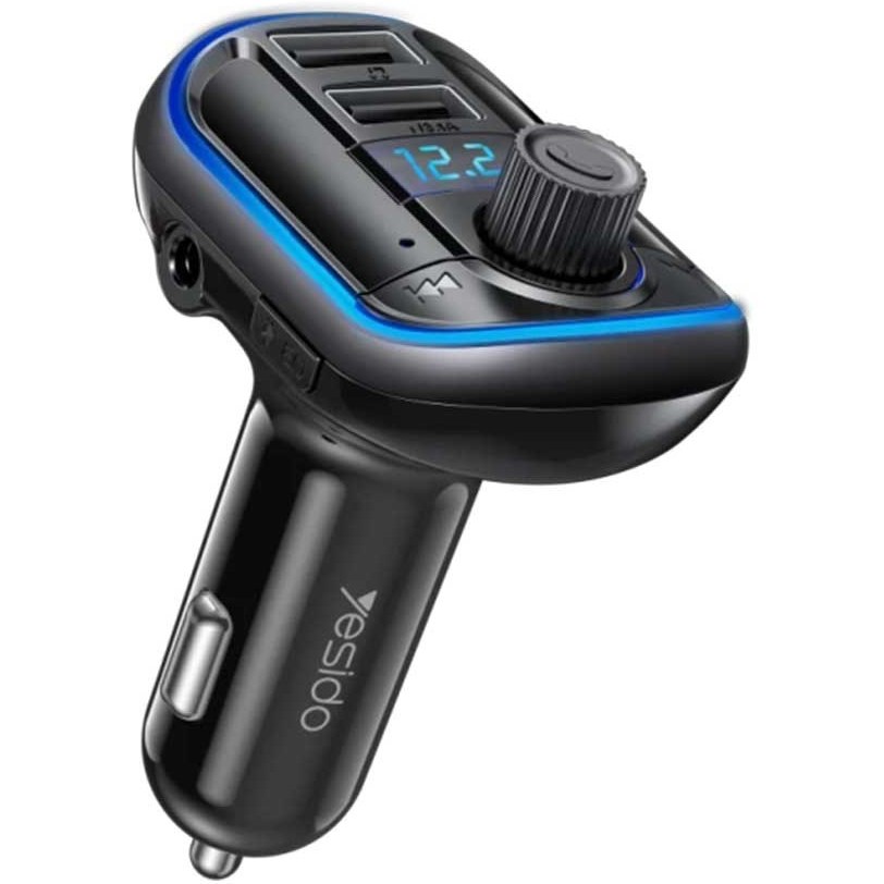 شارژر کله فندکی FM Transmitter یسیدو مدل Y44
