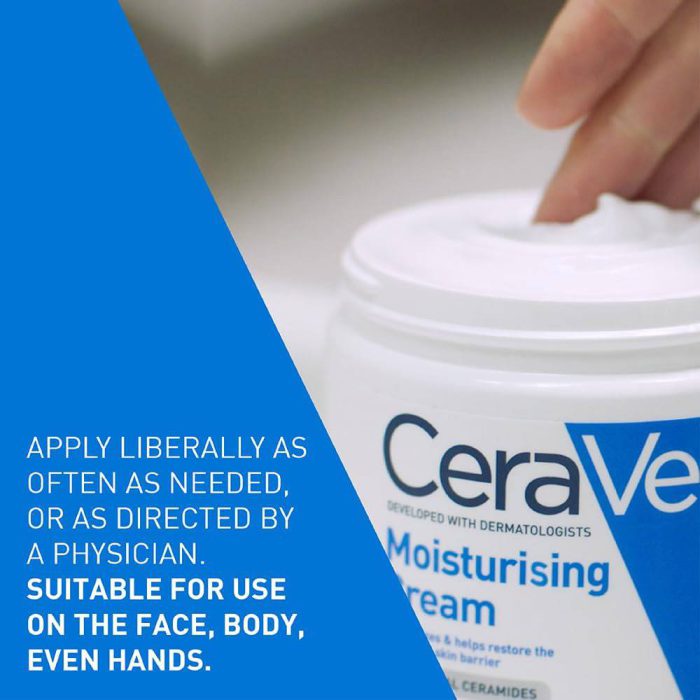 کرم مرطوب‌کننده و آبرسان سراوی CeraVe — تصویر ۳