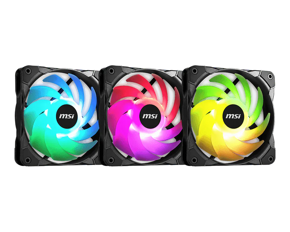 فن کیس ام اس آی MSI MAG MAX F12A-3 بسته سه عددی — تصویر ۲