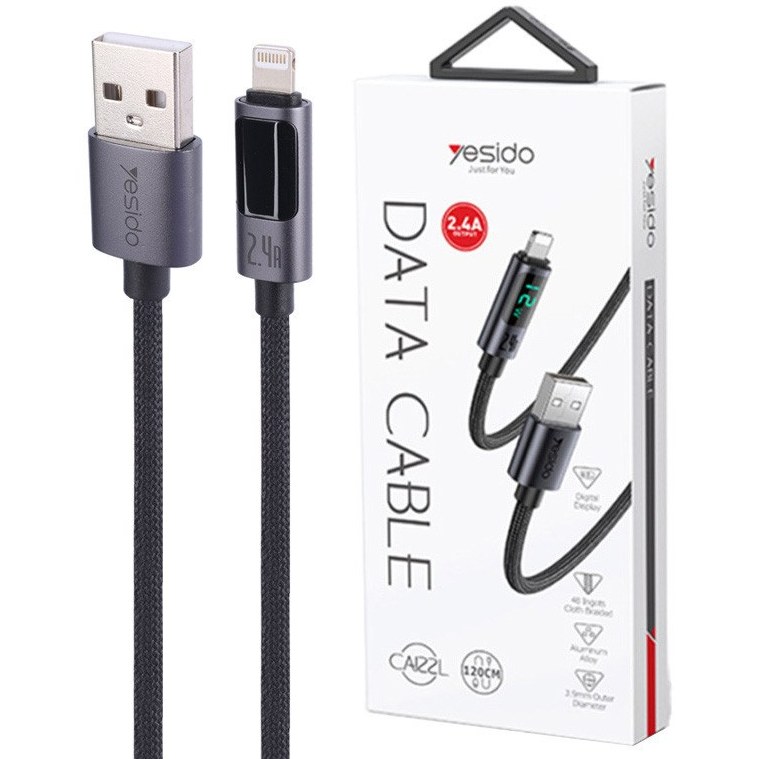 کابل شارژ Lightning یسیدو مدل CA122L