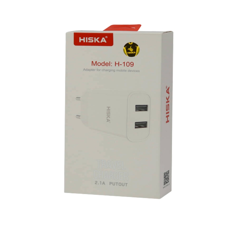 شارژر ایفون (لایتنینگ) هیسکا مدل H-109Q (با کابل)