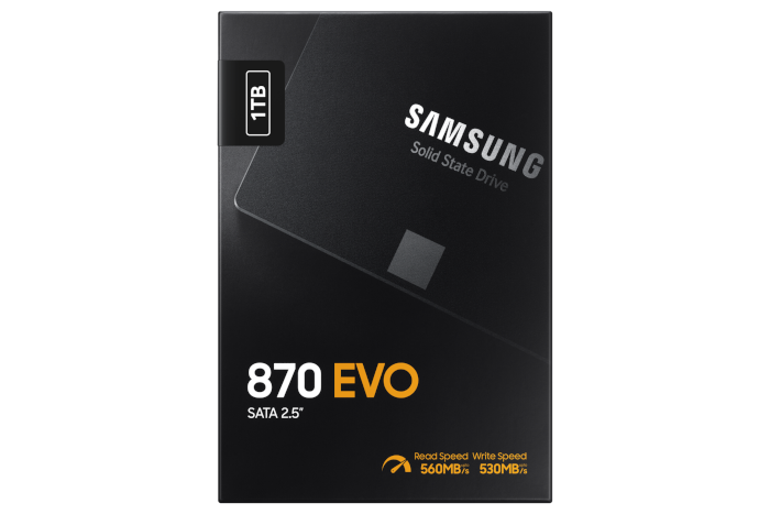 حافظه اس اس دی سامسونگ اینترنال SATA مدل 870Evo ظرفیت 1 ترابایت — تصویر ۶