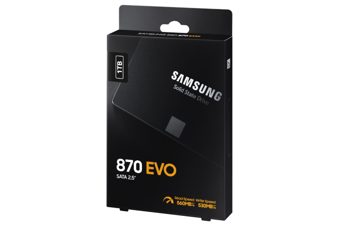 حافظه اس اس دی سامسونگ اینترنال SATA مدل 870Evo ظرفیت 1 ترابایت — تصویر ۴