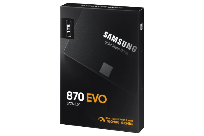 حافظه اس اس دی سامسونگ اینترنال SATA مدل 870Evo ظرفیت 1 ترابایت — تصویر ۸
