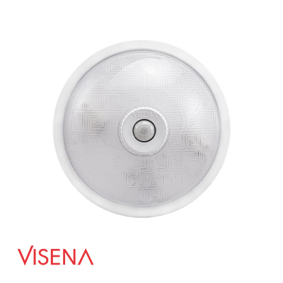 چراغ سنسور دار سقفی رویه و پایه پلاستیکی مدل VS626 ویسنا