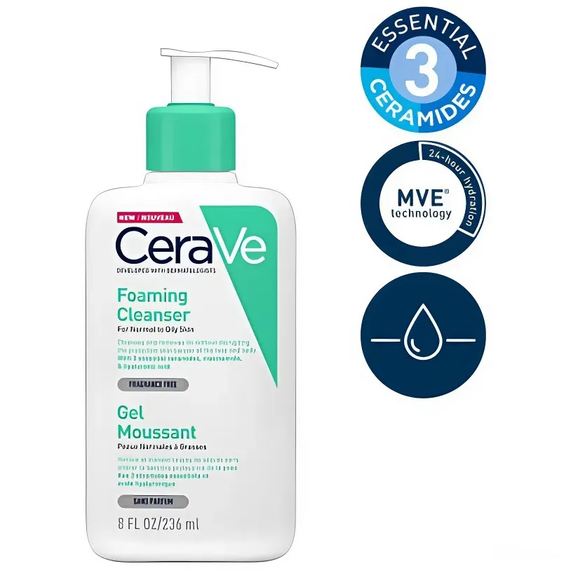 فوم شستشوی صورت ۲۳۶میل/Cerave کد 173 — تصویر ۳