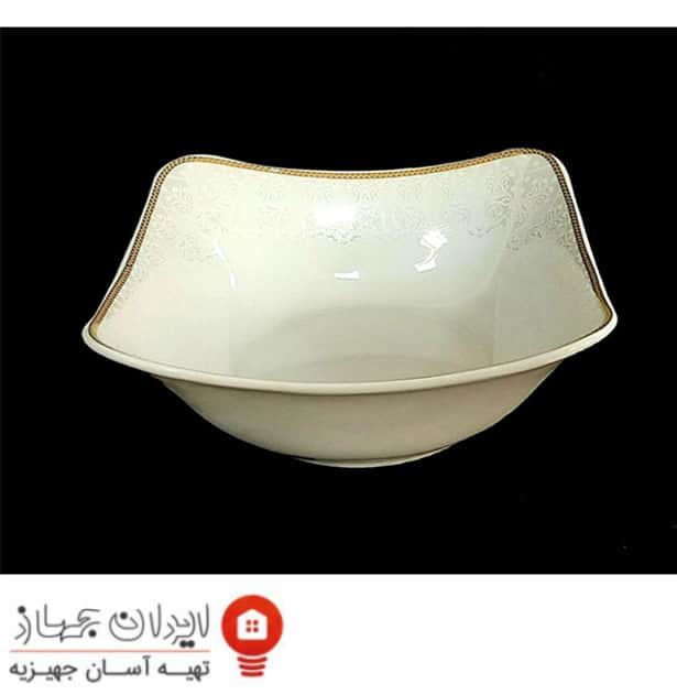 کاسه سالاد ( کاسه 23 ) چینی تقدیس گل آرایی آرامش — تصویر ۳