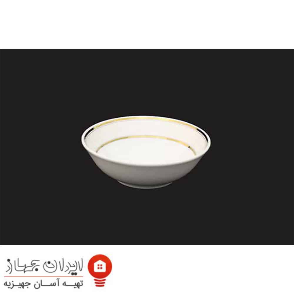 کاسه ماست ( کاسه 12) چینی تقدیس قالب گرد یوری طلا — تصویر ۲