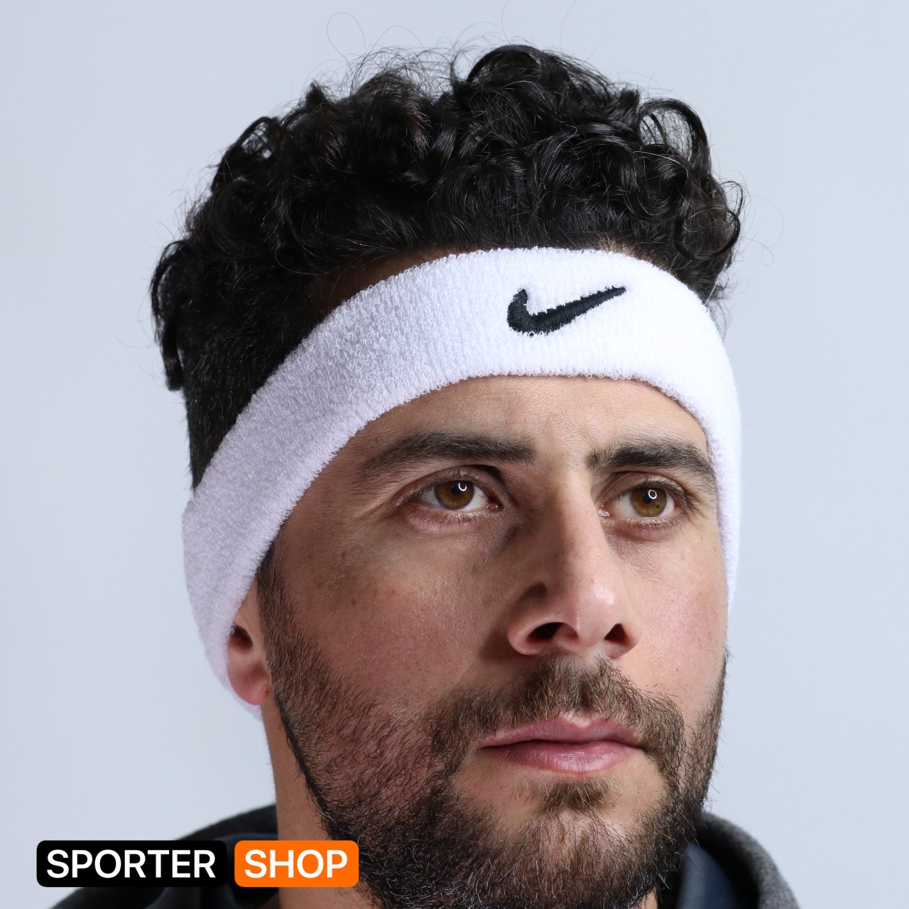 هدبند ورزشی حوله ای Nike — تصویر ۲