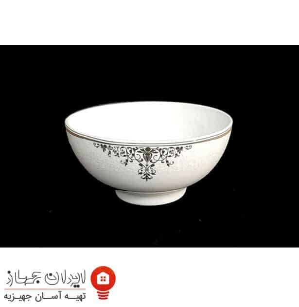 کاسه آبگوشت ( کاسه 16 ) چینی پردیس گل آرایی آتریسا — تصویر ۳