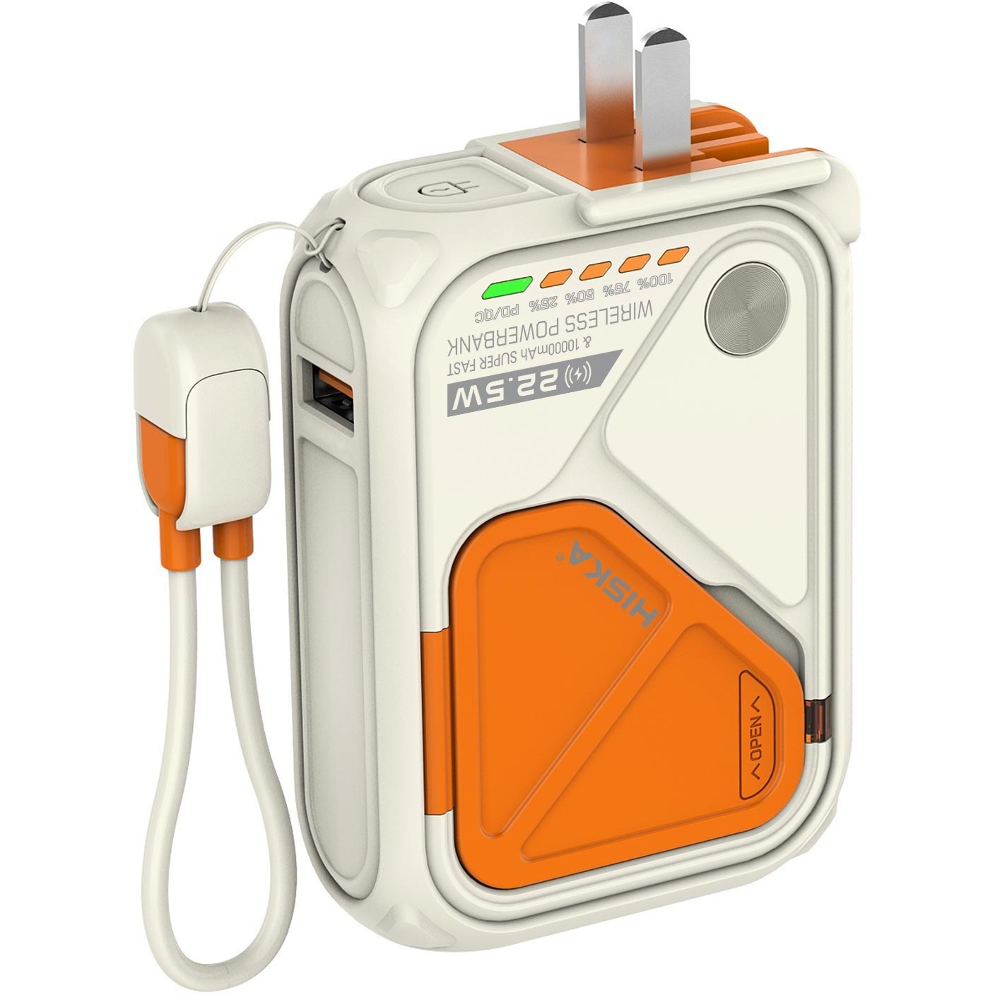 پاوربانک هیسکا مدلhiska HP-123PD