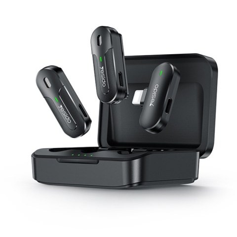 میکروفون یقه ای بی سیم Yesido KR16 Lightning