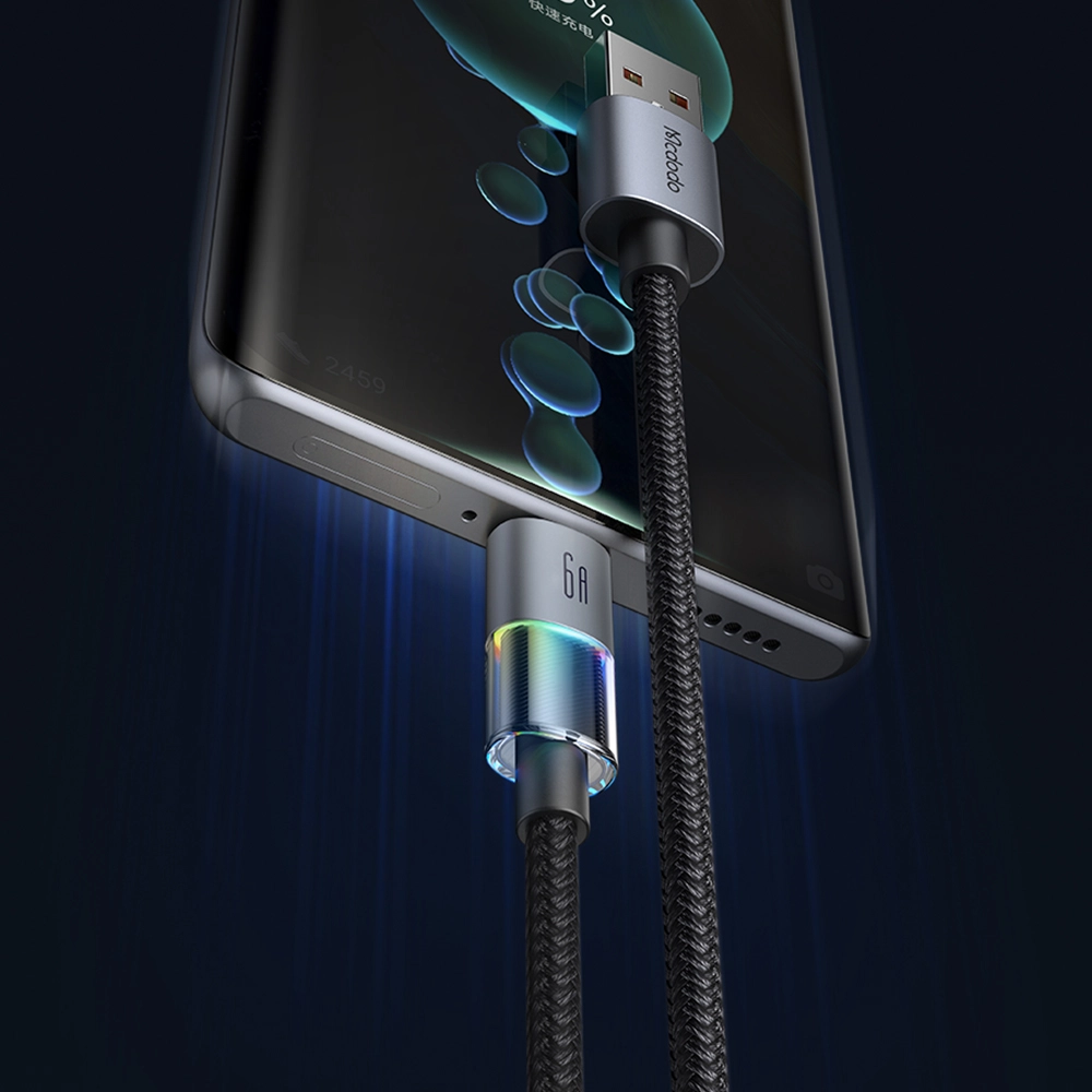 کابل USB به تایپ سی مک دودو مدل CA-818 طول 1.2 متر 6 آمپر — تصویر ۴