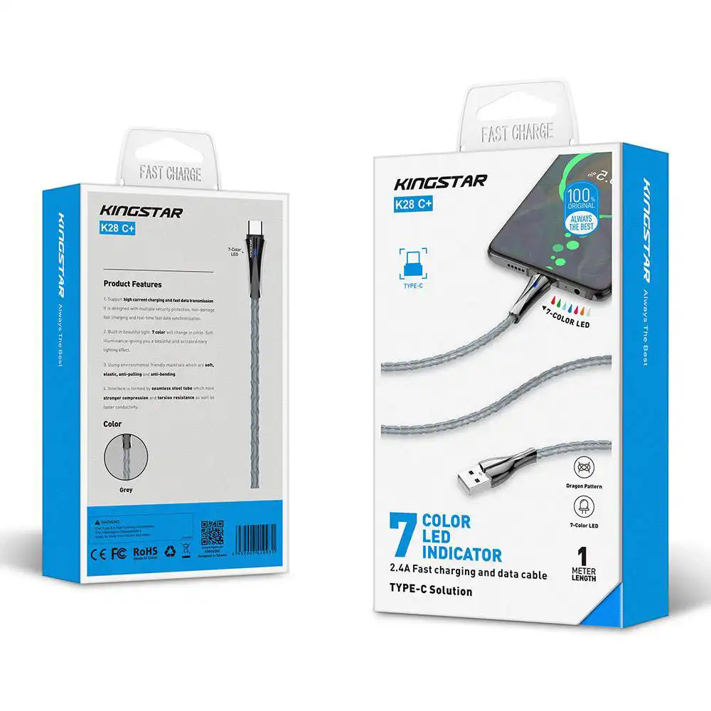 کابل USB به تایپ سی کینگ استار مدل Kingstar K28C — تصویر ۴