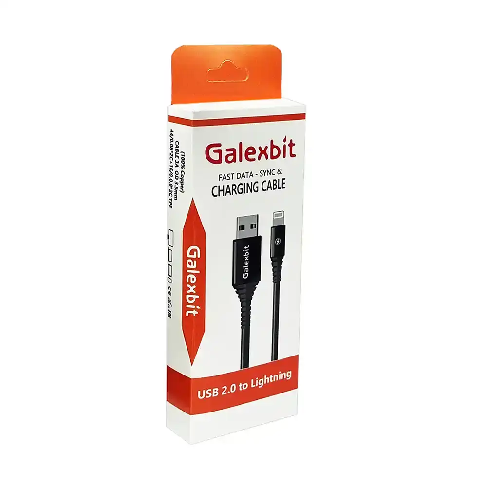 کابل شارژ Lightning به USB آیفون گلکسبیت به طول 1 متر — تصویر ۳