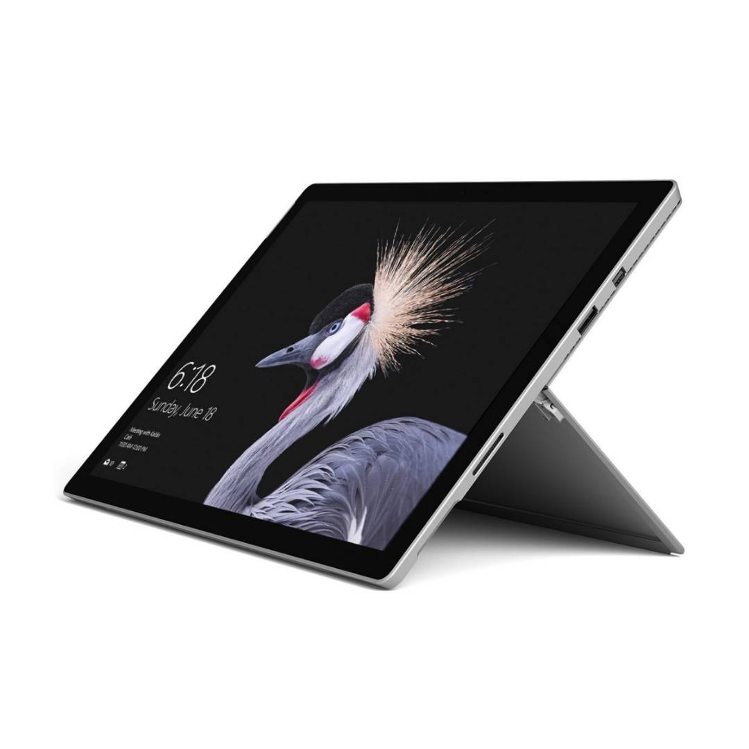 تبلت 12 اینچی سرفیس مایکروسافت مدل Surface Pro 5 LTE: i5 7300U-8GB-256GB SSD-Intel سیمکارت خور (همراه کیبورد) — تصویر ۲