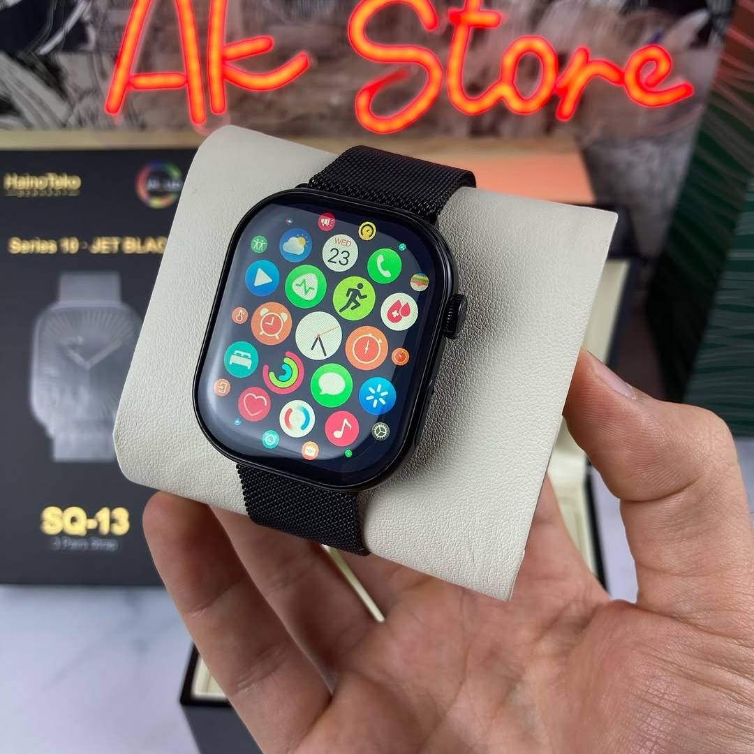 ساعت هوشمند هاینو تکو مدل SQ-13 Jet Black Series 10 — تصویر ۴