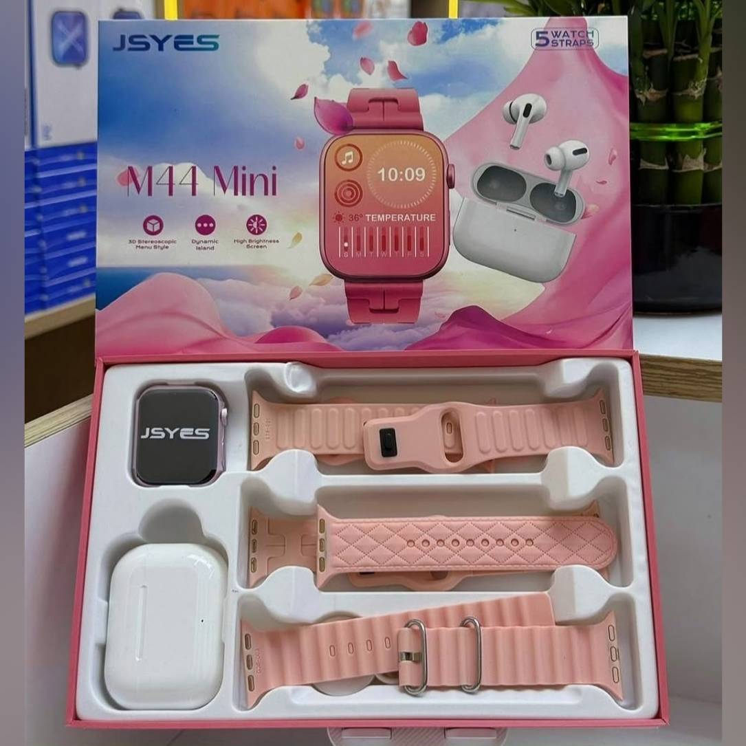 پک ساعت هوشمند و ایرپاد Jsyes مدل M44 Mini — تصویر ۴
