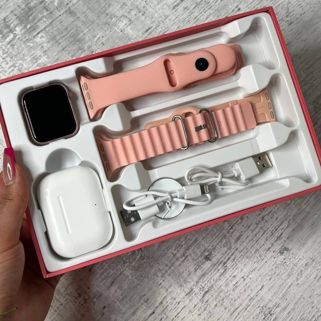 پک ساعت هوشمند و ایرپاد Jsyes مدل M44 Mini — تصویر ۳