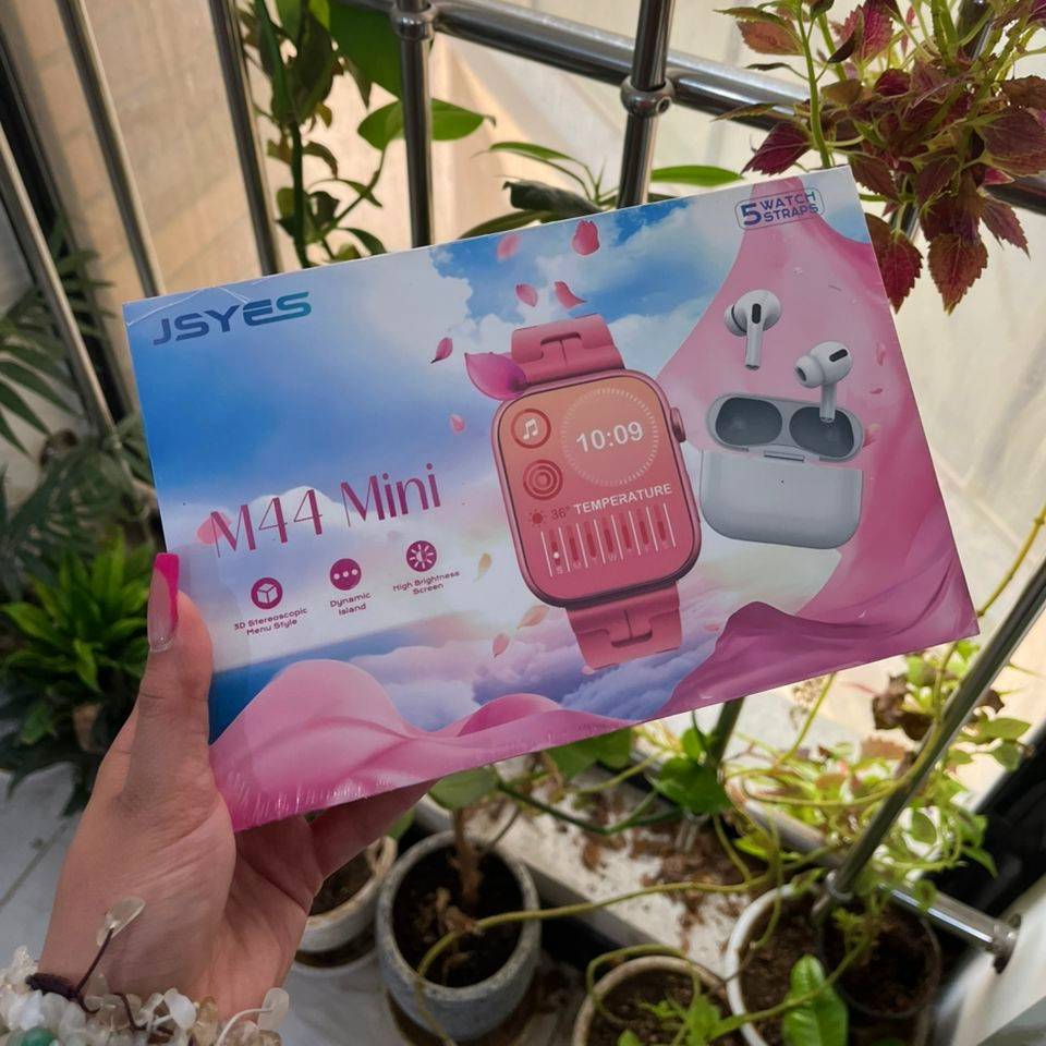 پک ساعت هوشمند و ایرپاد Jsyes مدل M44 Mini — تصویر ۵