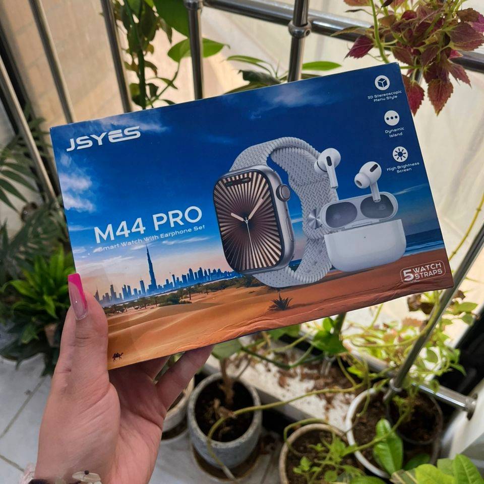 پک ساعت هوشمند و ایرپاد Jsyes مدل M44 Pro — تصویر ۵