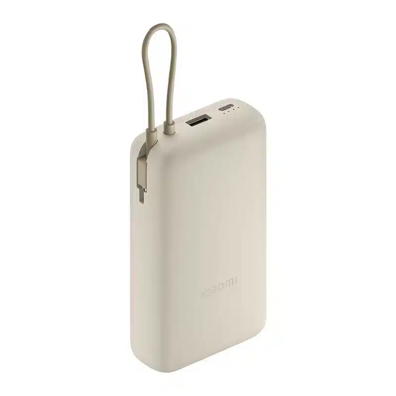 Xiaomi 33W Power Bank 20000mAh با کابل داخلی | ظرفیت بالا + شارژ سریع