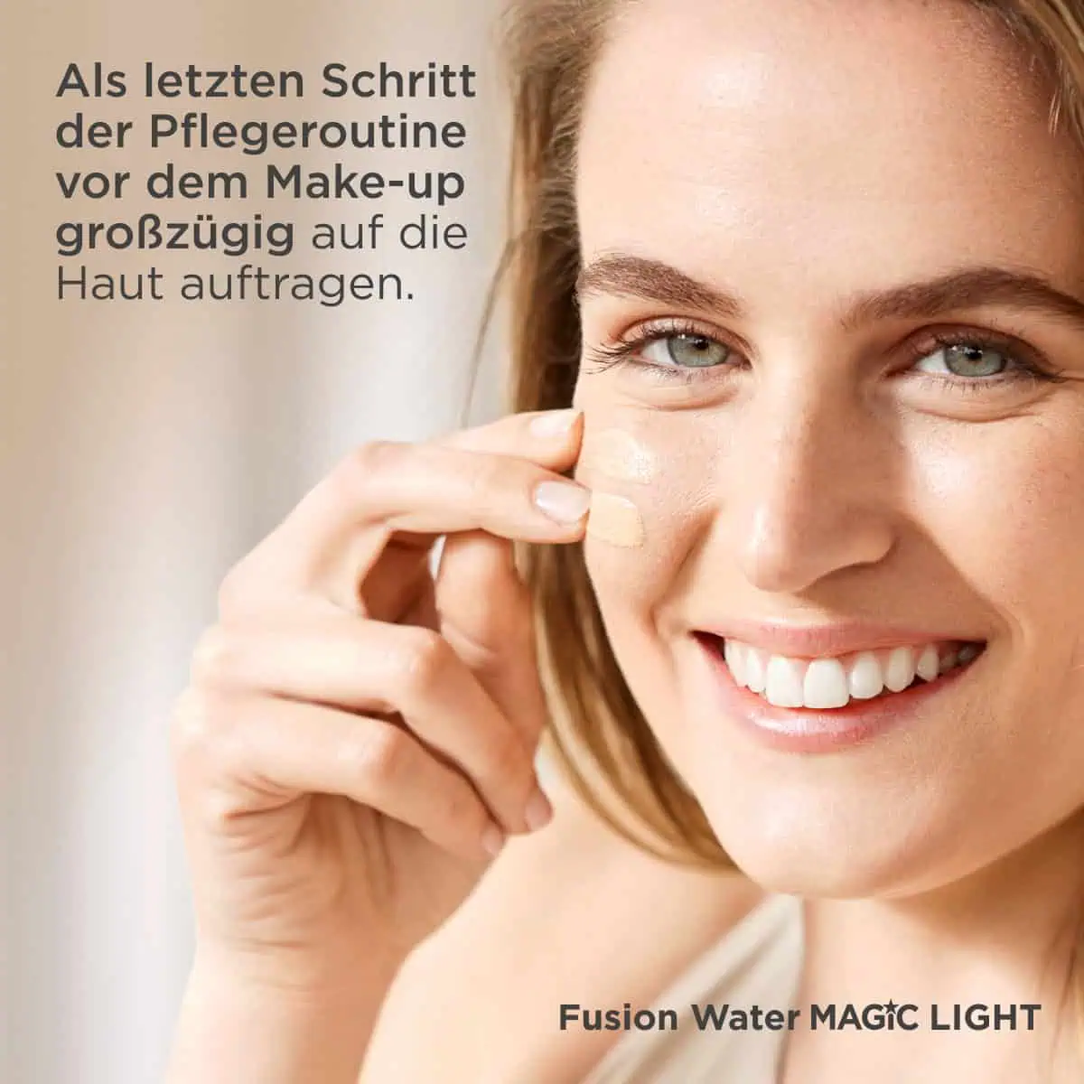 ضد آفتاب رنگی ایزدین مدل Fusion Water Magic Light SPF50 حجم 50 میلی لیتر — تصویر ۷