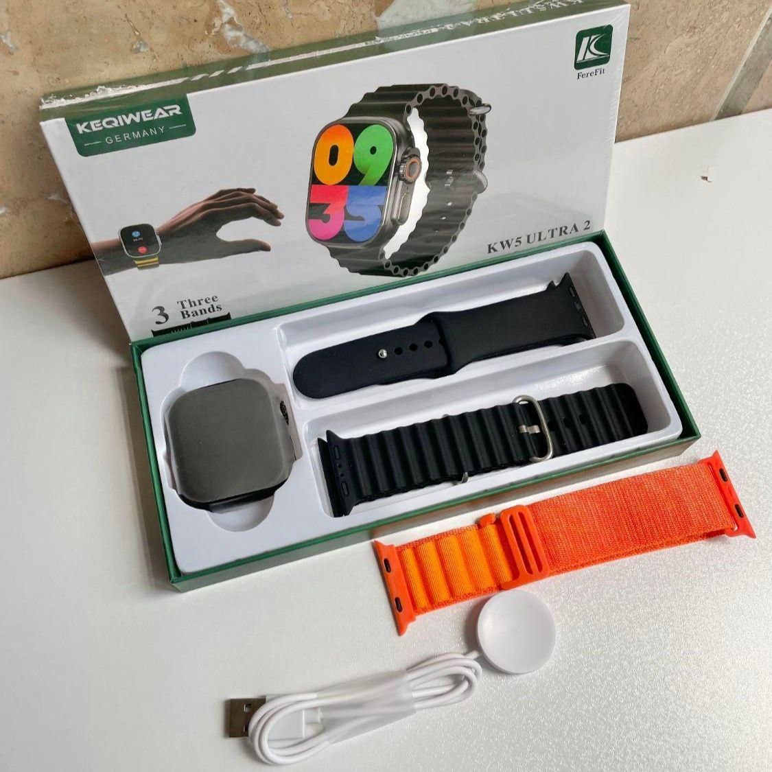 ساعت هوشمند Keqiwear مدل KW5 Ultra2 — تصویر ۸