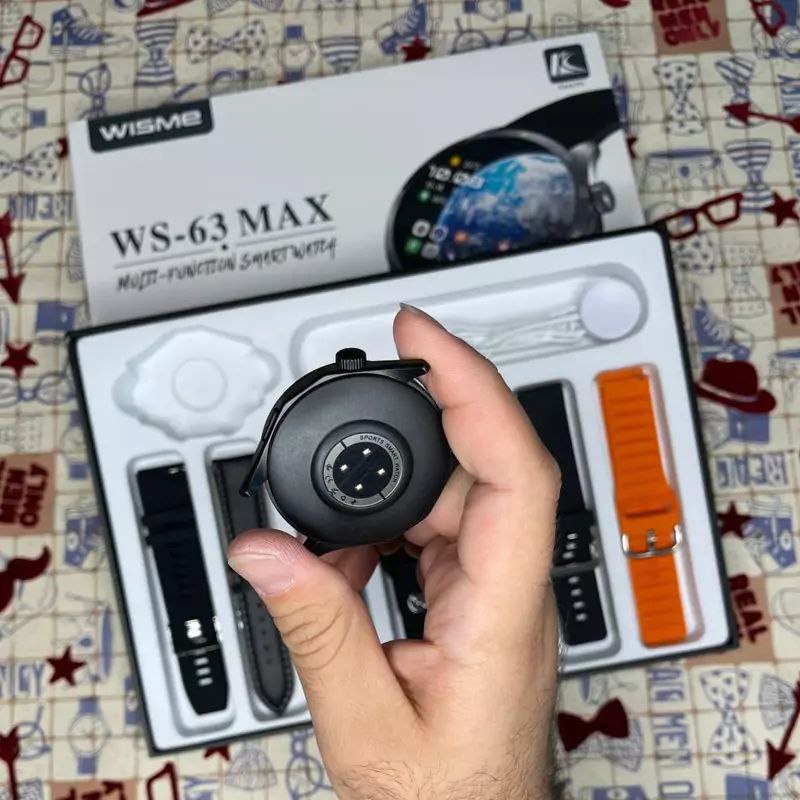 پک ساعت هوشمند Wisme مدل WS-63 Max — تصویر ۴