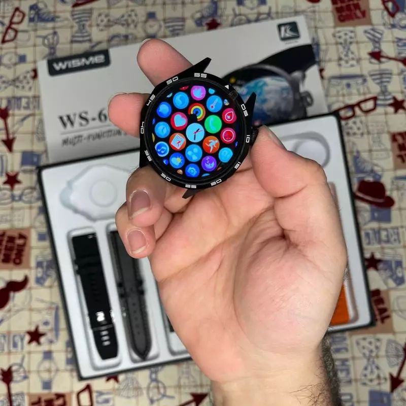 پک ساعت هوشمند Wisme مدل WS-63 Max — تصویر ۶