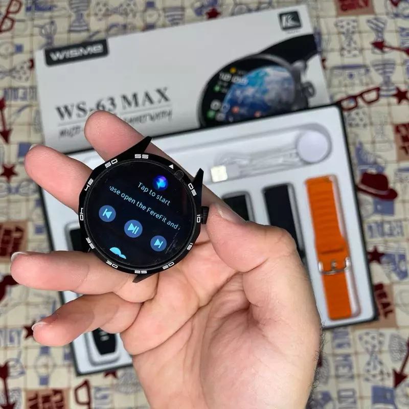 پک ساعت هوشمند Wisme مدل WS-63 Max — تصویر ۸