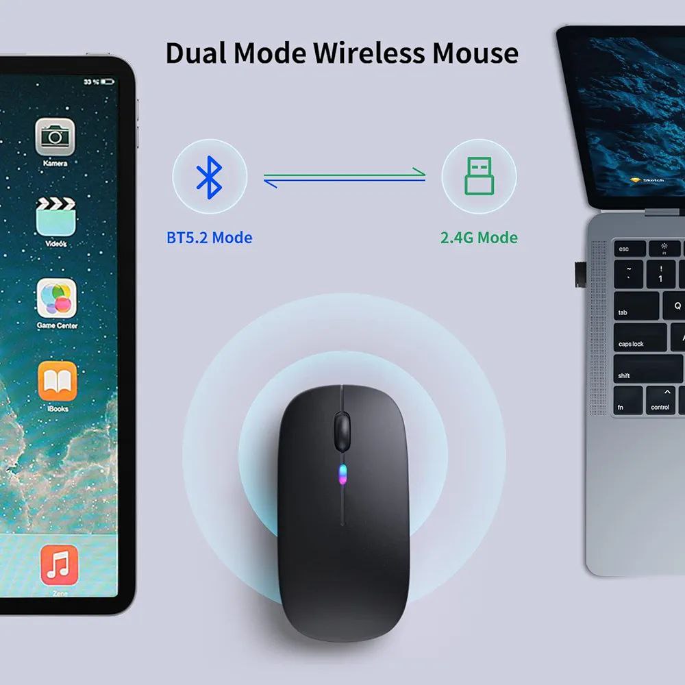 ماوس بی سیم فلامینگو مدل 3in1 — تصویر ۸