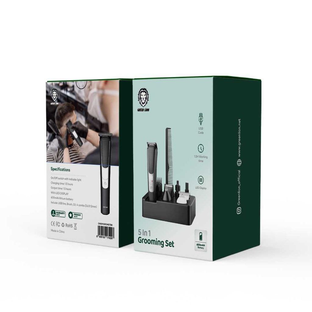 کیت نظافت و اصلاح گرین لاین مدل 5in1 Grooming set — تصویر ۵